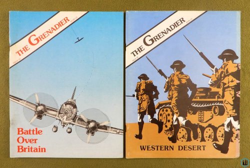 The Grenadier Magazine: 2 magazine lot (Issues 22 23) Battle Britain Western Desert
