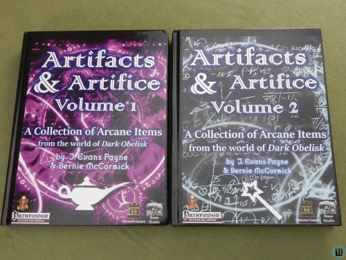Artifacts & Artifice, Volume 1 & 2: Arcane Items (Pathfinder RPG)