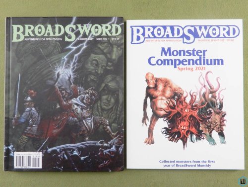 BroadSword: Adventures for 5th Edition 5e (plus Monster Compendium)