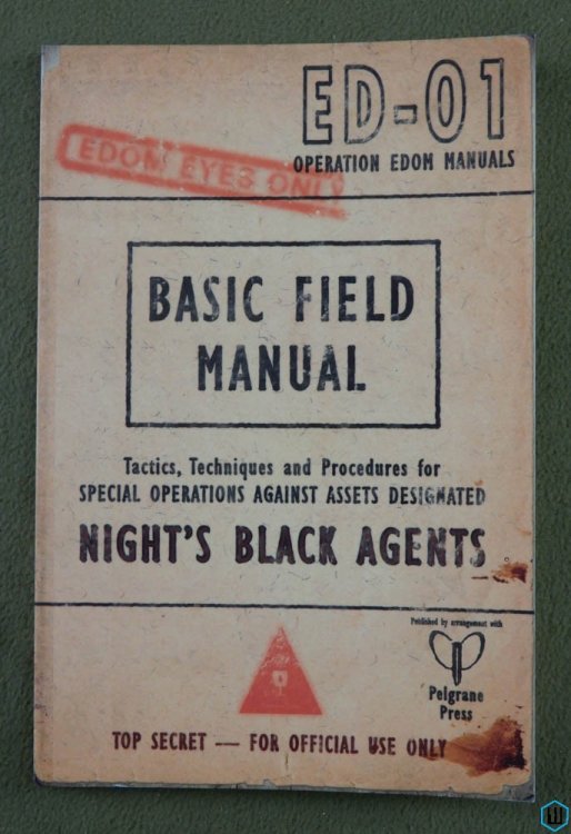 Edom Basic Field Manual (Night's Black Agents RPG: Dracula Dossier)