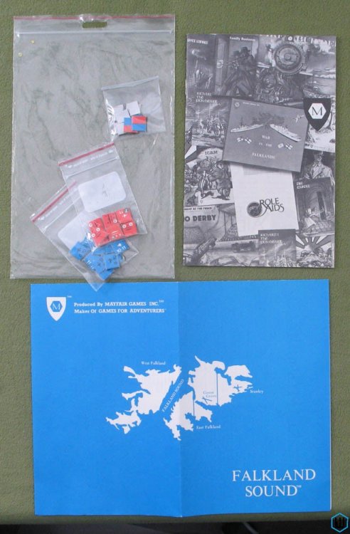Falkland Sound: Mini Wargame of Two Air Attack Scenarios During the War