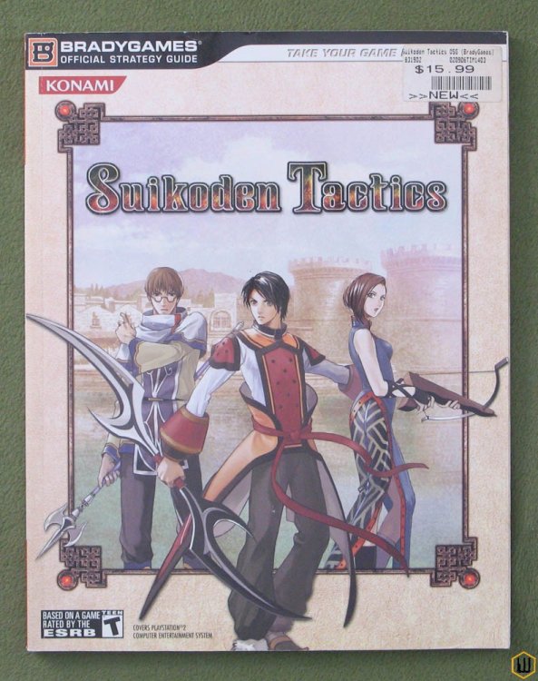 Suikoden Tactics Official Strategy Guide (Konami)