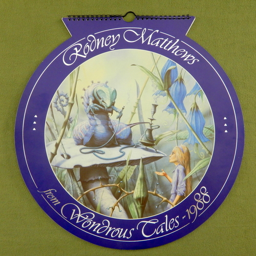 1988 Calendar: Rodney Matthews Wondrous Tales