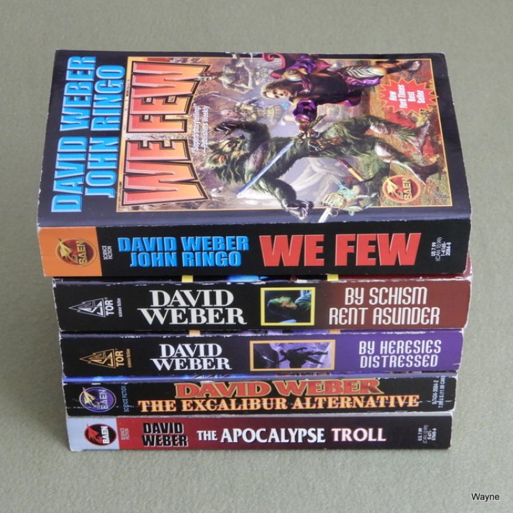 Sci-Fi 5 Book Lot: Safehold and others (David Weber)