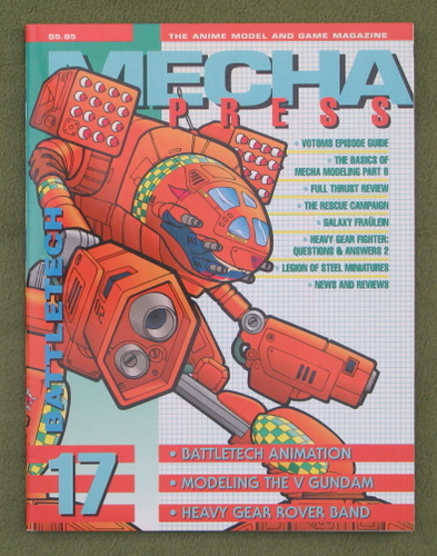 Mecha Press, Issue 17 (The Anime Model and Game Magazine)