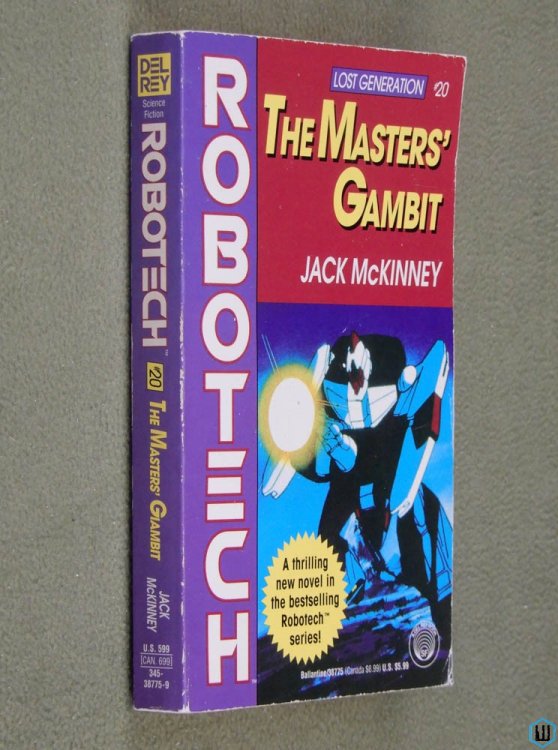 The Masters' Gambit (Robotech Lost Generation # 20) Jack McKinney