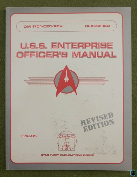U.S.S. Enterprise Officer's Manual (Revised Edition) Star Trek