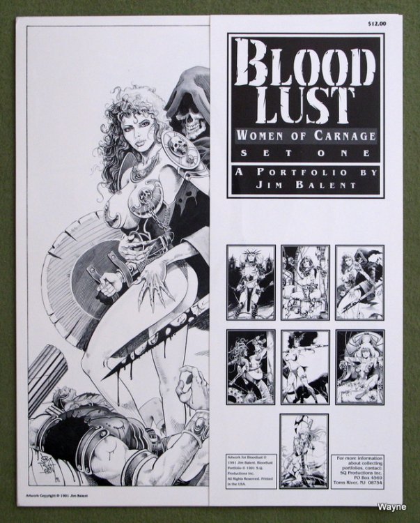 Blood Lust, Set One: Women of Carnage