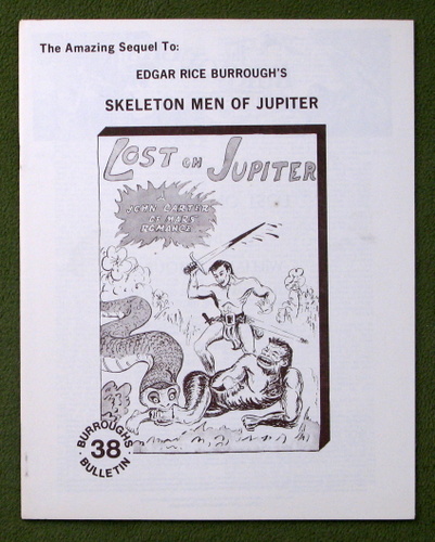 Burroughs Bulletin Original Series #38
