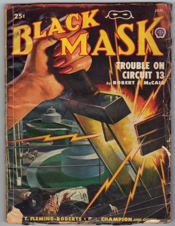 BLACK MASK Volume XXXII No. 3, January 1949