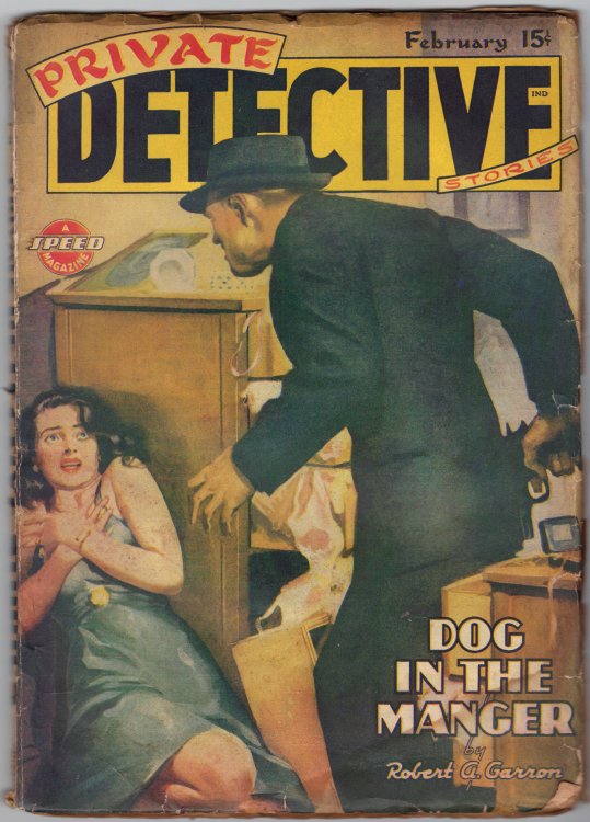 PRIVATE DETECTIVE Stories Volume 16 No. 3, February 1945