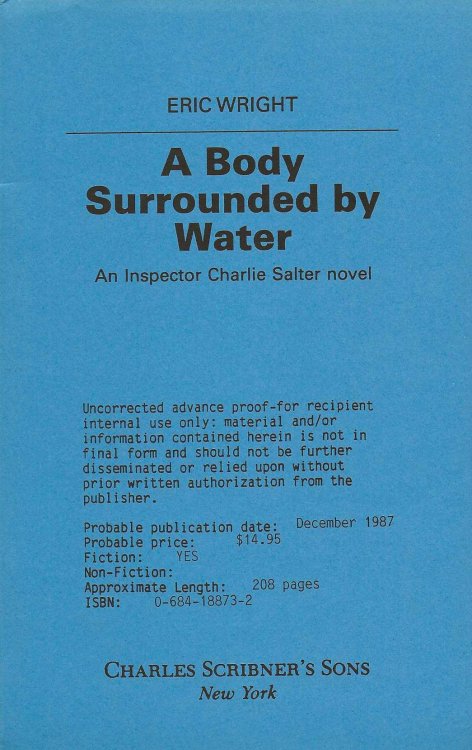 A BODY SURROUNDED BY WATER