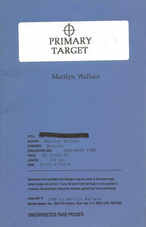 PRIMARY TARGET