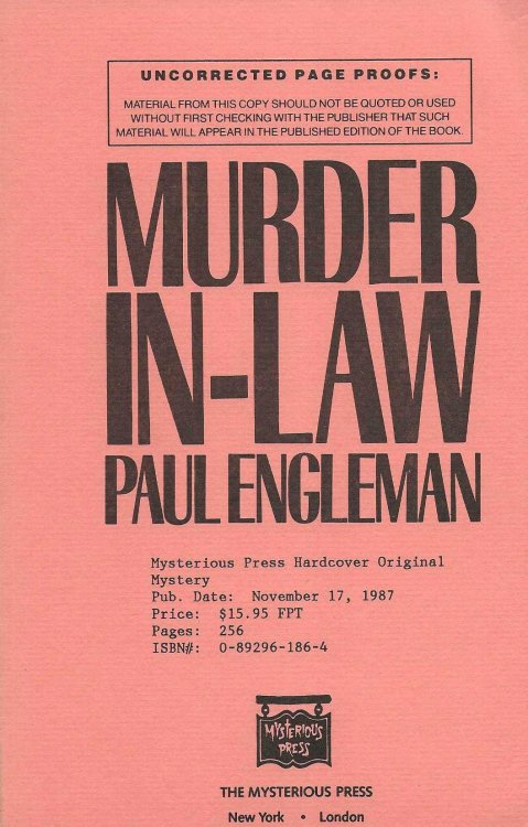 MURDER IN-LAW