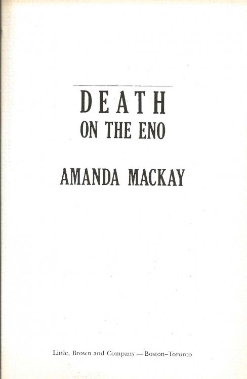 DEATH ON THE ENO