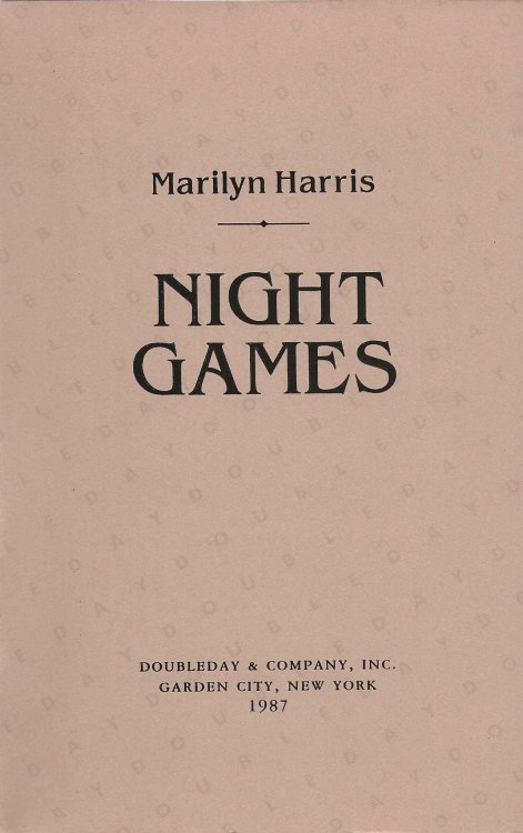 NIGHT GAMES