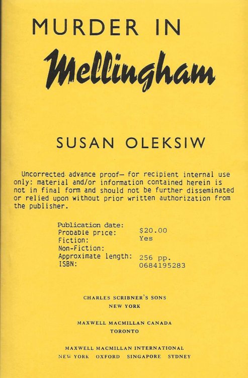 MURDER IN MELLINGHAM