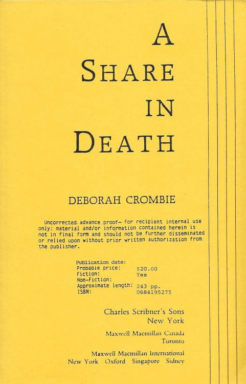 SHARE IN THE DEATH
