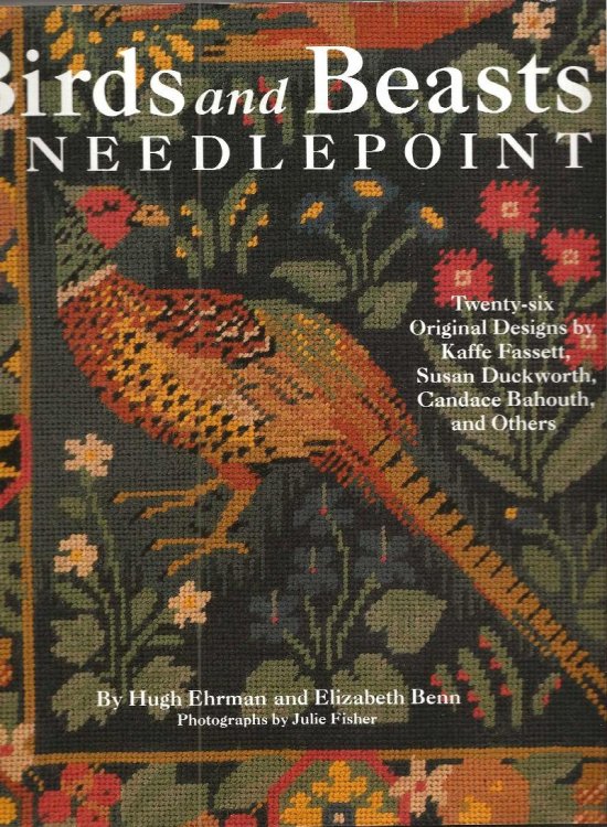 BIRDS AND BEASTS IN NEEDLEPOINT