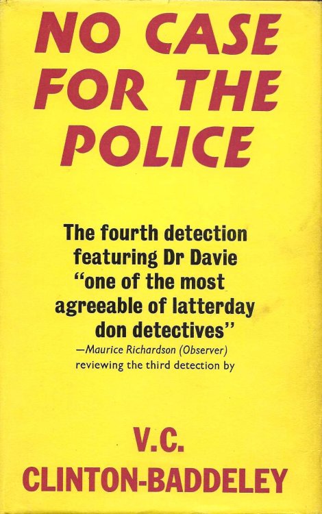 NO CASE FOR THE POLICE