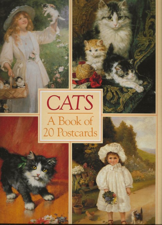 CATS A Book of 20 Postcards