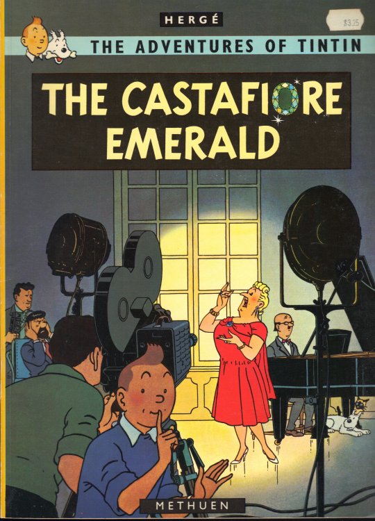 THE ADVENTURES OF TINTIN THE CASTAFIORE EMERALD