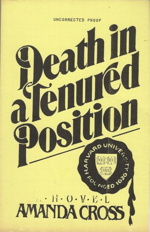 DEATH IN A TENURED POSITION