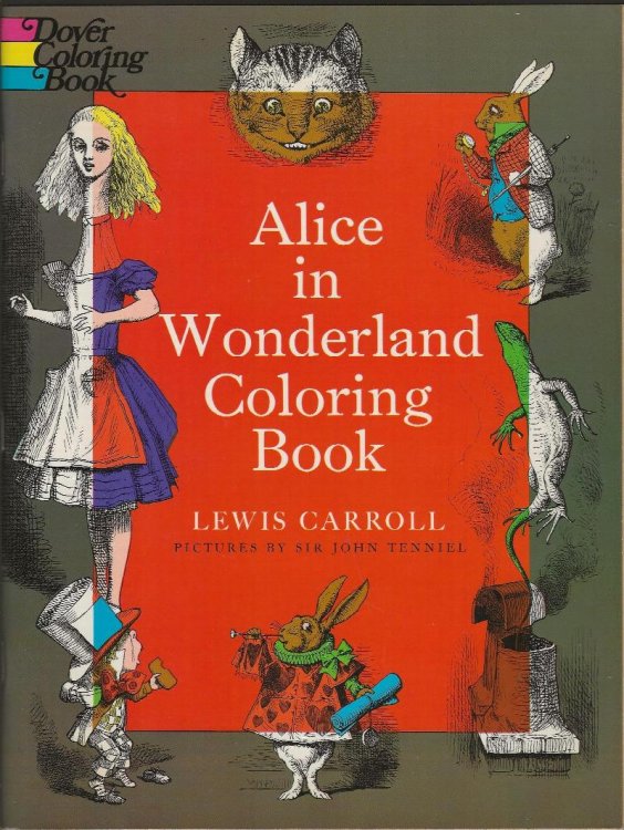 ALICE IN WONDERLAND Coloring Book