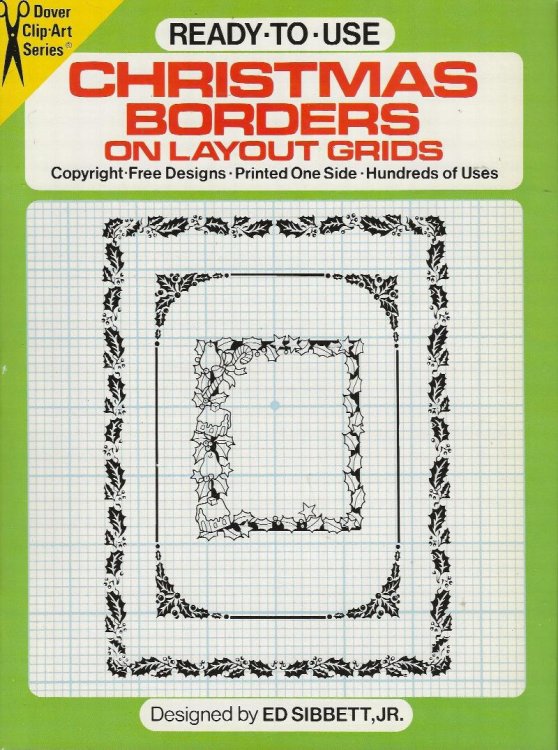 CHRISTMAS BORDERS ON LAYOUT GRIDS