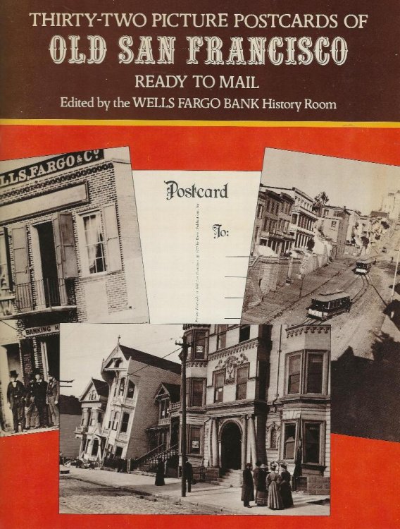 THIRTY-TWO PICTURE POSTCARDS OF OLD SAN FRANCISCO 1852 to 1915