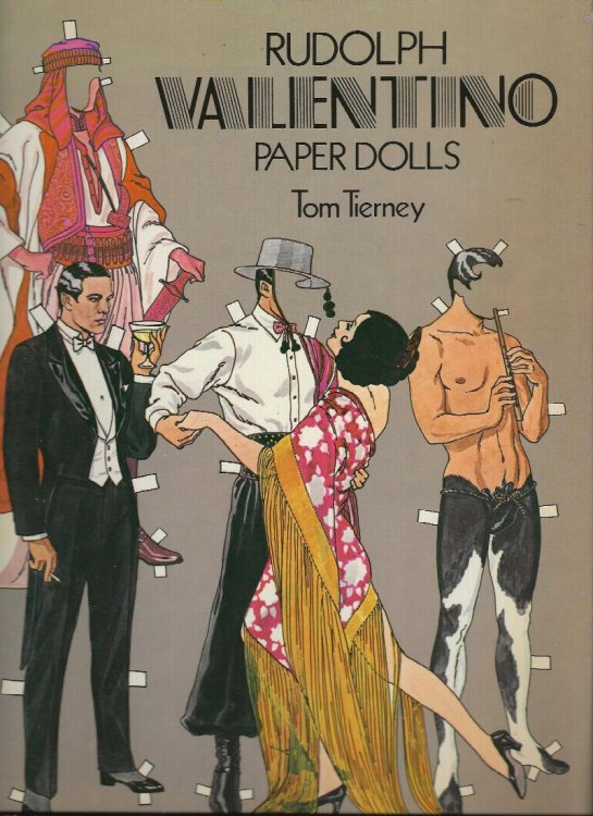 RUDOLPH VALENTINO Paper Dolls