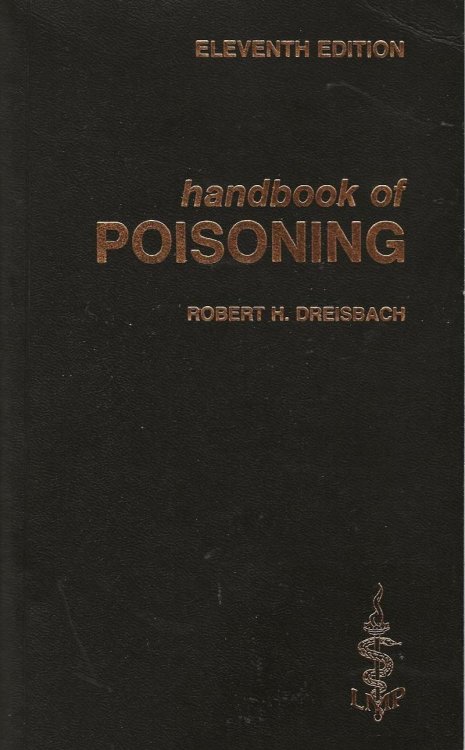 HANDBOOK OF POISONING Eleventh Edition