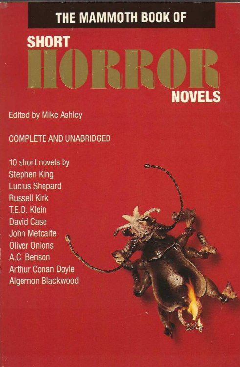 THE MAMMOTH BOOK OF SHORT HORROR NOVELS
