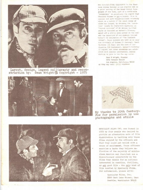 A MONOGRAPH Tribute To The Hound Of The Baskervilles
