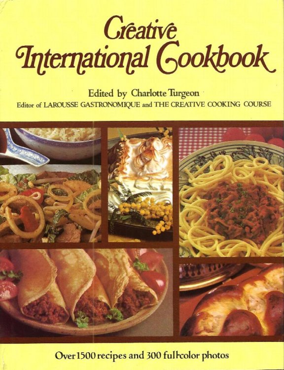CREATIVE INTERNATIONAL COOKBOOK