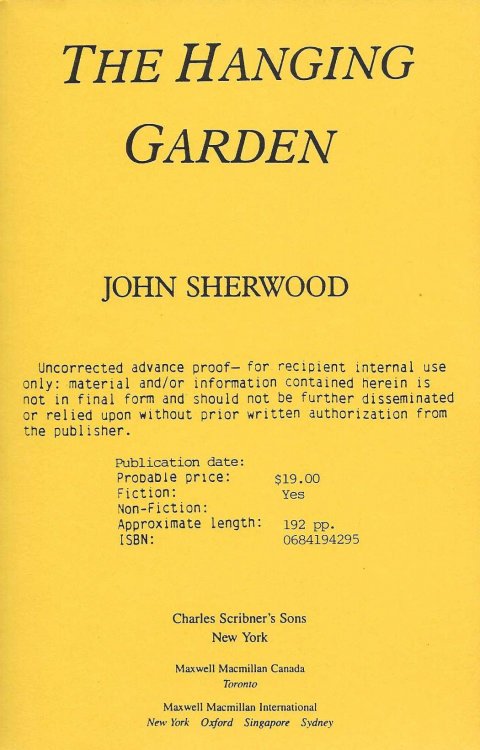 THE HANGING GARDEN