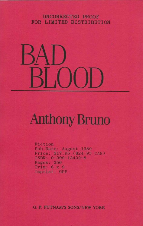 BAD BLOOD
