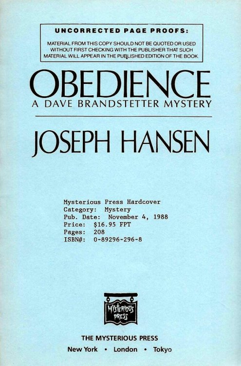 OBEDIENCE