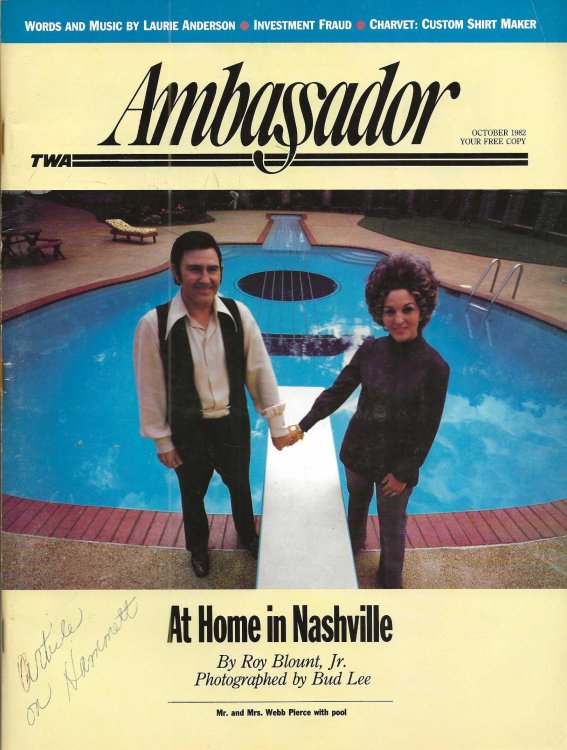 TWA AMBASSADOR October 1982