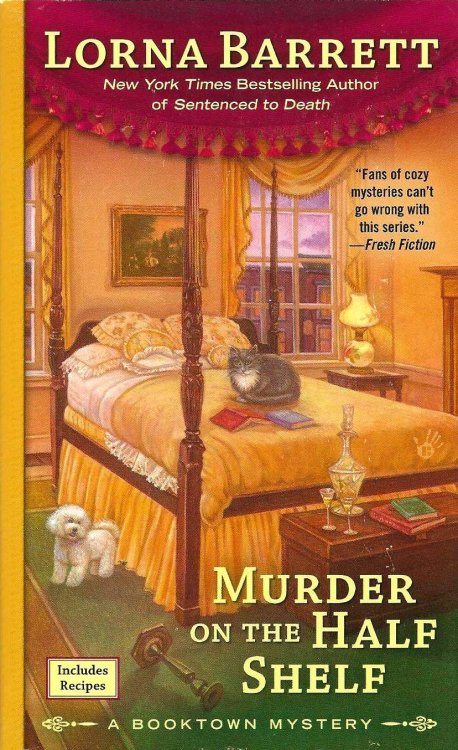 MURDER ON THE HALF SHELF