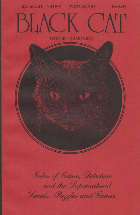 BLACK CAT MYSTERY QUARTERLY Volume 1 No. 4 Winter 1981 / 1982