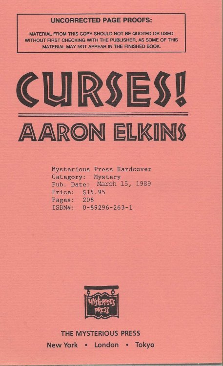 CURSES!