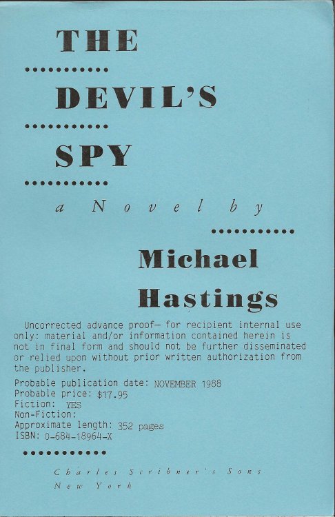 THE DEVIL'S SPY