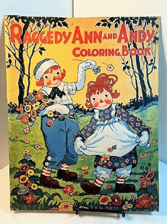 Raggedy ANN and Andy Coloring Book