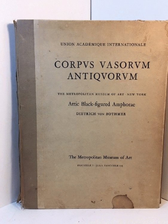 Corpus Vasorum Antiquorum: Attic Black-Figured Amphorae. 3, 12