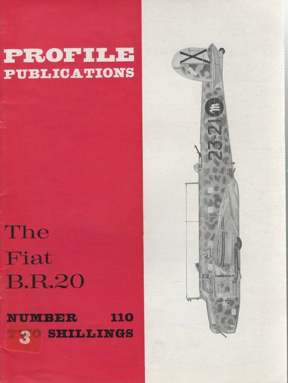 Profile Publications Number 110 The Fiat B.R.20