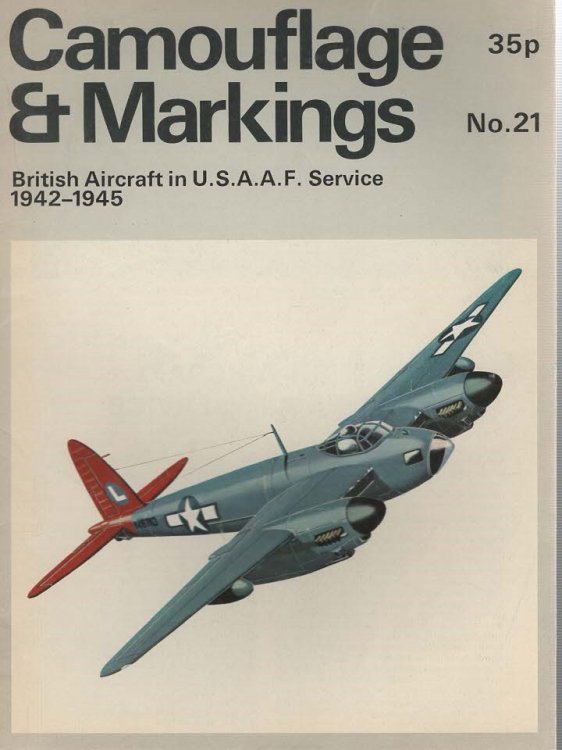 Camouflage & Markings No.22 British Aircraft in U.S.A.A.F. Service 1942-1945