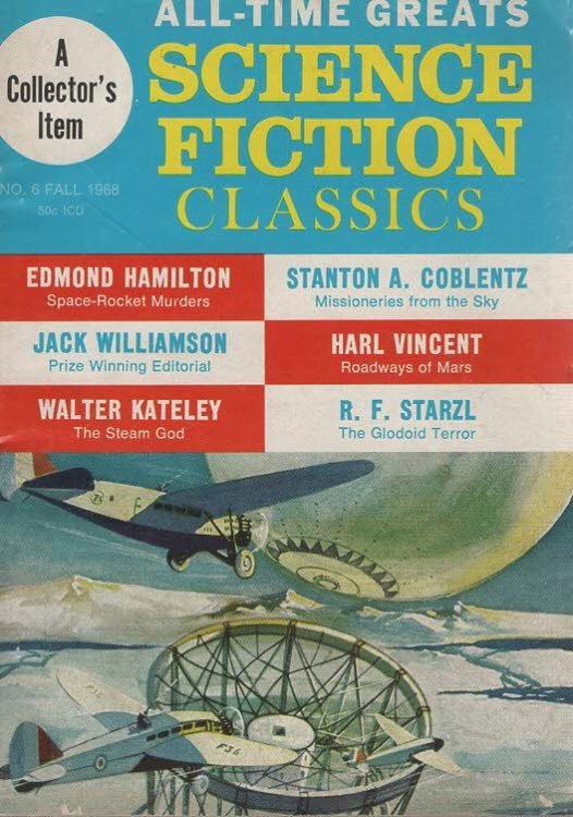 All-Time Greats Science Fiction Classics No. 6 Fall 1968