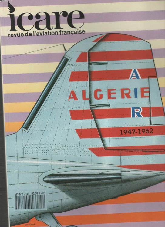 iCare revue de l'aviation francaise. Algerie air 1947-1962 (Sep 1993)