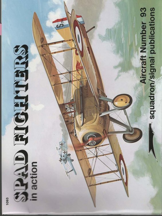 Spad Fighters in Action Squadron Signal In Action 1093
